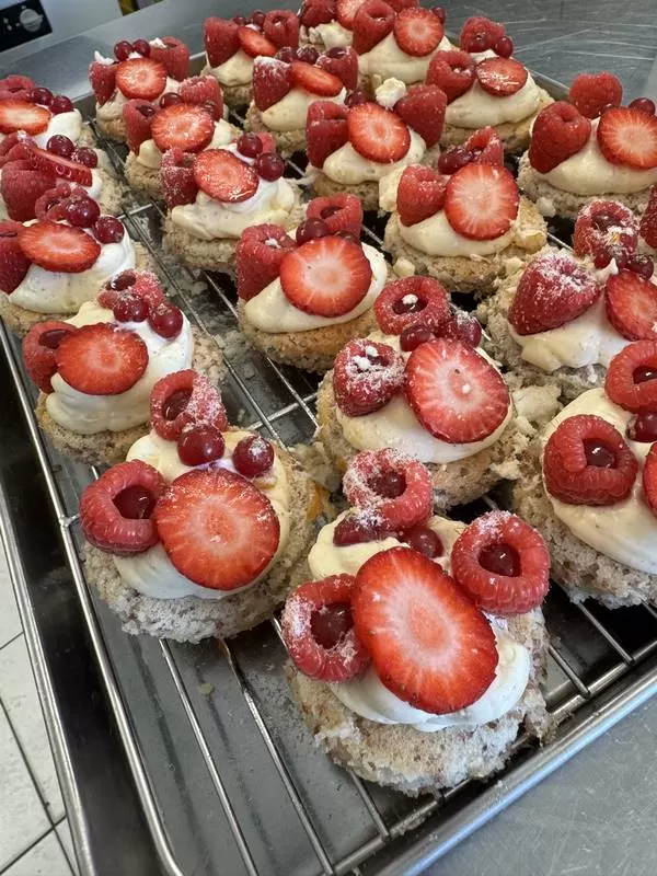Les desserts de notre restaurant, Meximieux, Le Meridio